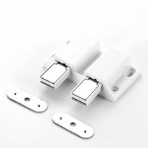 원터치 가구 문 고정 도어캐치 자석 빠찌링 2P DD-11833, 상세페이지 참조