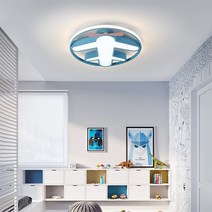 플라잉 LED 키즈 방등 50W (삼성칩/KS인증), 블루