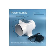 정화조 환풍기 팬 환기 배출기 4inch Extractor Fan Low Noise Duct Air Blower Exhaust Fans Kitchen Bathroom Ventila, CHINA, UK