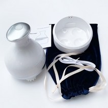 전기 헤드 마사지 헬스 케어 안티 스트레스 릴렉스 바디 마사지 딥 티슈 무선 두피 마사지 탈모 방지, 협력사, 상자 없는 흰색