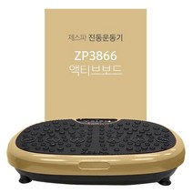 제스파 진동운동기 덜덜이 쉐이크보드 헬스장 효과 털털이 액티브보드 집에서할수있는운동 의료기상사 매장 운영중, ZP3866 골드