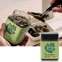 열두달 12개월 국내산 방풍 나물 피클 장아찌 250g 반찬, 단품