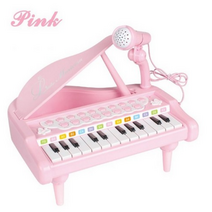 JY완구 큐티 그랜드피아노 악기놀이 피아노 장난감, 핑크