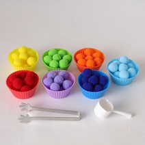 몬테소리 유아 블록 교육 교구 색상 정렬 퍼즐 장난감 어린이용 무지개 매칭 미세 모터 학습, [09] 400628 Sorting Toy