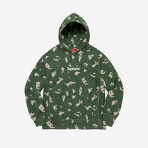 (정식매장판) 슈프림 박스로고 후드 스웨트셔츠 올리브 러시안 카모 - 21