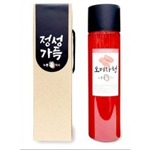 [누룽각시] 오미자청 수제청 500ml 국내산, 기본