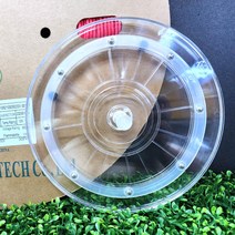 (샤인몰 )투명 튜브회전판 23cm 국산/일반튜브 및 열수츅튜브 공용