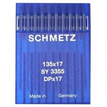 Schmetz 재봉틀 미싱 Needles 135x17~ Size 140/22~10 Pack ~부품# S135x17-22