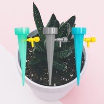 홈앤숲 상추키우기 다육 텃밭 화분 자동 급수기 12p