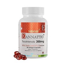 e annatto 토코트리에놀 델타골드 300mg 비타민 e 토코트리에놀 보충제 소프트젤 캡슐 토코페롤 무함유 면역 건강 지원 amp 항산화 건강(90 델타 암페어 10 감마)(3, 300 mg 60 소프트젤