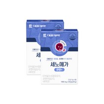 대웅제약 세노메가 오메가3와 코큐텐 큐텐+2박스2개월분 혈행 혈압 동시케어