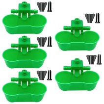 닭 새 물 마시는 컵 닭 메추라기 닭 물 그릇 자동 가금류 쿠프 피더 물 마시는 컵 5 개 10 개, 5pcs