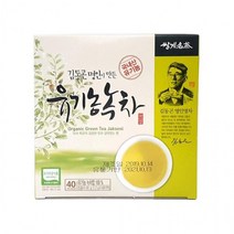 MDO6813 명인이만든 유기농녹차 40티백 녹차티백 사계절 티백차/건강한차/티백/누구나좋아하는, 대량등록 쿠팡 1