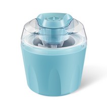 아이스크림 홈메이드 요구르트 아이스크림 슬러쉬 기계 전자동 소형 아이스크림 DIY, 블루 1.5L(타이머)