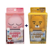 카카오프렌즈 아우라 모니터걸이 방향제 탈취제 라이언+어피치