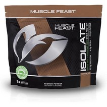 Muscle Feast Grass-Fed Whey Protein Isolate 머슬 피스트 그래스 페드 웨이 프로틴 아이솔레이트 단백질 파우더 2.268kg, 초콜릿