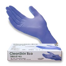 크린스킨 에코 생분해 식품용 천연고무장갑 100매, L