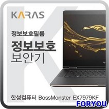 ForU137 한성컴퓨터 블랙에디션 차단필름 정보보안기 거치식 저반사 보안기 필름 검은색, 상세페이지 참조