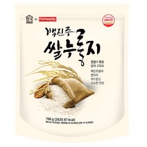 백진주쌀로 만든 백진주 누룽지 700g *1개/2개/10개(1박스), 2개