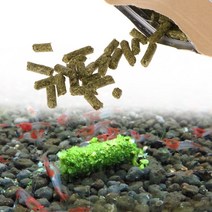 베타물고기 구피 해수어 금붕어키우기 크리스탈 레드 새우 음식 천연 스핀치 혼합 성분 수족관 어항 35g 인