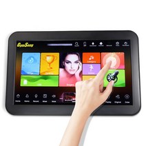 가정용노래방기계 휴대용노래방 무선마이크 중국 기계 플레이어 노래 3TB HDD 주크박스 터치 스크린 노래방