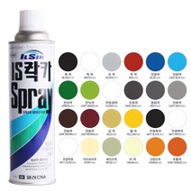 일신 락카 칼라 페인트 스프레이 도색 친환경 색칠, 적색, 1개