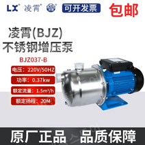 배수 펌프 가정용 셀프 수돗물 정화 처리 부스터 펌프, I.BJZ037B(플라스틱)370W220V