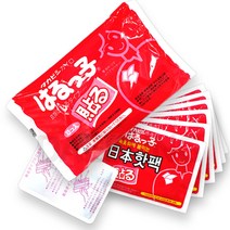 22년형 타카비시사 일본핫팩 10매입/ 속옷위에 붙이는 온찜질