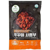 쭈꾸미 사령부 불타는 매운맛 (냉동), 600g, 3개