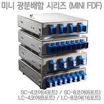 인네트워크 FDF 4CORE IN-MINI FDF LC-4C 광 분배함, 1개