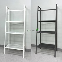 이케아 IKEA 정품 철제 선반 LERBERG 레르베리 화분 진열대, 그레이, 와이드4단