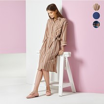 태그 SS3 벨티드 셔츠원피스 3종 택1