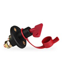 썬루프 12V 전원 차단 아이솔레이터 킬 스위치 트럭 보트 자동차 배터리 해양 ATV 차량 아우디 A4 B6, [01] 빨간