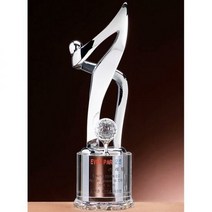 금속 트로피 F1056 골프 이븐파 홀인원 트로피 기념패, 단품