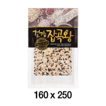 팩플러스 건강잡곡왕(일반형) 160x250 (500g) 100매 농산물봉투 / 잡곡 / 쌀 / 잡곡쌀포장
