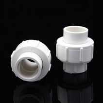 소제구 NuoNuoWe PVC 유니온 스트레이트 커플 링 커넥터 20110mm 내부 직경 Pvc 파이프 피팅 튜브 조인트 2 개 팩, [03] 32mm, [03] 파란