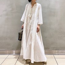 만삭촬영 원피스 임산부복 임부복 만삭사진 주수촬영 셀프느슨한 자수 화이트 레이스 186