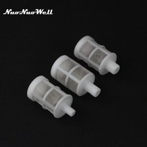 NuoNuoWell-8mm 10 mm 12mm 호스 스테인레스 스틸 메쉬 필터 2 개 물고기 수족관 액세서리 물 청소, 10mm