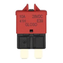 자동차부품자동차 오토바이 트럭 보트 마린 5A 7.5A 10A 20A DC 28V 수동 리셋 ATC 회로 차단기 블레이드, 03 10A