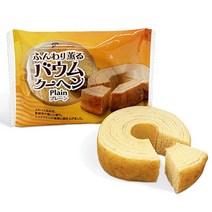 훈와리 카오루 바움쿠헨 플레인, 3개, 60g