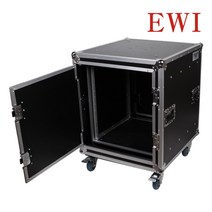 EWI BSA-12U-EN 슬라이드 도어 2중 이동형 12U 랙케이스 BSA12UEN