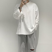 치트키 비오 20수 데일리 오버핏 긴팔티