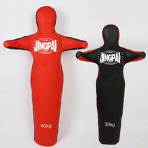 주짓수샌드백 소방훈련 사람모양 체육관 인명구조, 30kg 옐로우+블랙 MMA 전투 더미
