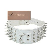 강아지 가시목줄 스터드목줄 시골개 짐승 목보호 사냥개 1 S 56x7.5CM, L 66x7.5CM, 2