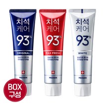 메디안 [BOX딜] 치석치약 120G 3입 x 10개 (옵션) [ 마스크 냄새 | 입냄새 필수품 치석 화이트 구취 잇몸 ], 02 치석 치약 화이트 120G 3입 X10