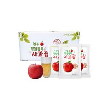 영주 햇살듬뿍사과즙 100ml x 50포, 단품