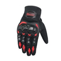 Riding Tribe Motorcycle Gloves for Men and Women Full Finger Touchscreen Motorbike BMX ATV MTB Road, Medium