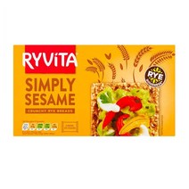 Ryvita 리비타 유럽 영국 심플리 세서미 크런치 호밀 브레드 비스킷 쿠키 스낵 간식 250g 4팩