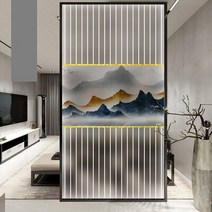 파티션 북유럽 욕실 슬라이딩 도어 반투명 불투명 서리로 덥은 음영 창 스티커 발코니 파티션 들어 갔어 유, 16 16_01 40x60cm