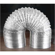 닥트자재 덕트자바라 보일로 난로 주름관 은박 호스, 80mm*6m